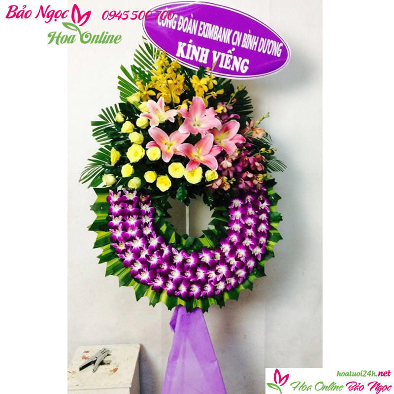 Dịch vụ viếng hoa tang Sài Gòn TL-5818